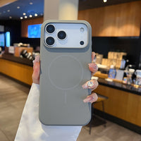 Large Hole Fine Circle Silicone Magnetic Phone Case