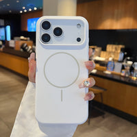 Large Hole Fine Circle Silicone Magnetic Phone Case