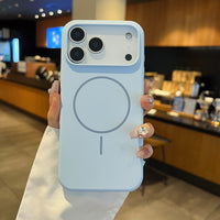 Large Hole Fine Circle Silicone Magnetic Phone Case